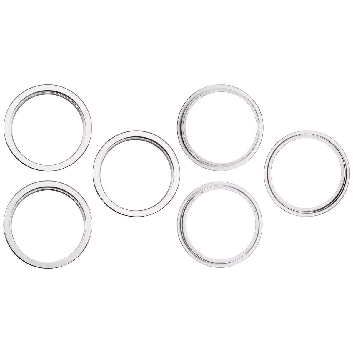 Back Camera Bezel Ring Only Compatible For iPhone 16 Pro / 16 Pro Max (White Titanium) (3 Piece Set)