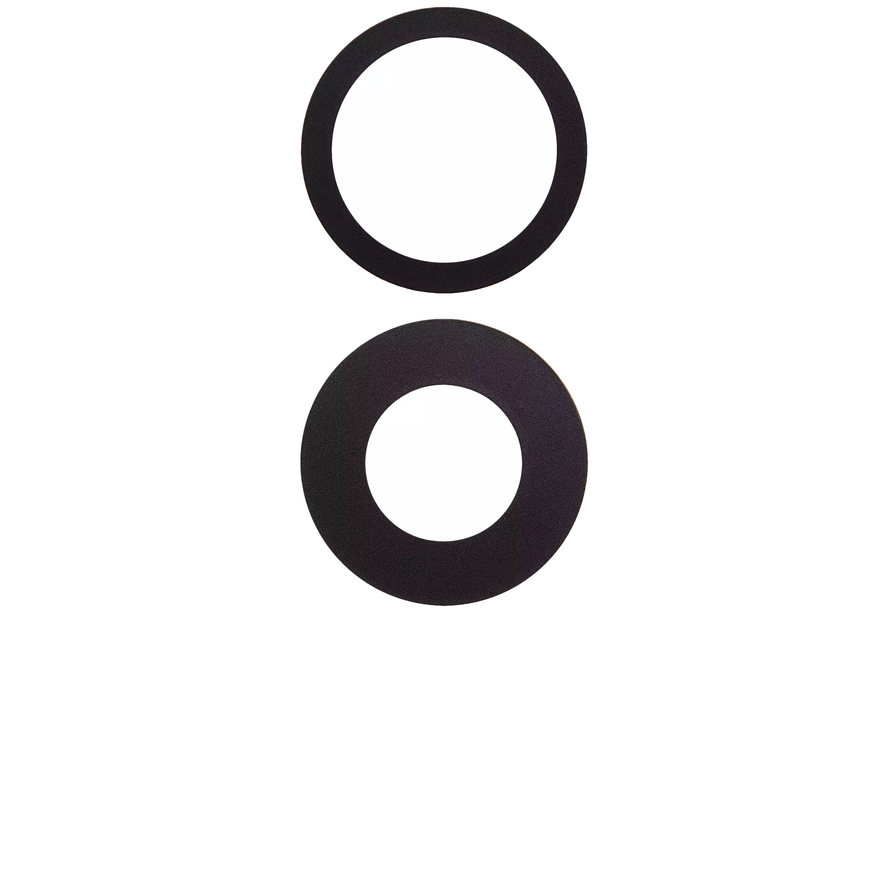 Back Camera Lens (Glass Only) With Adhesive Compatible For iPhone 16 / 16 Plus (2 Piece Set) (Aftermarket Plus) (10 Pack)