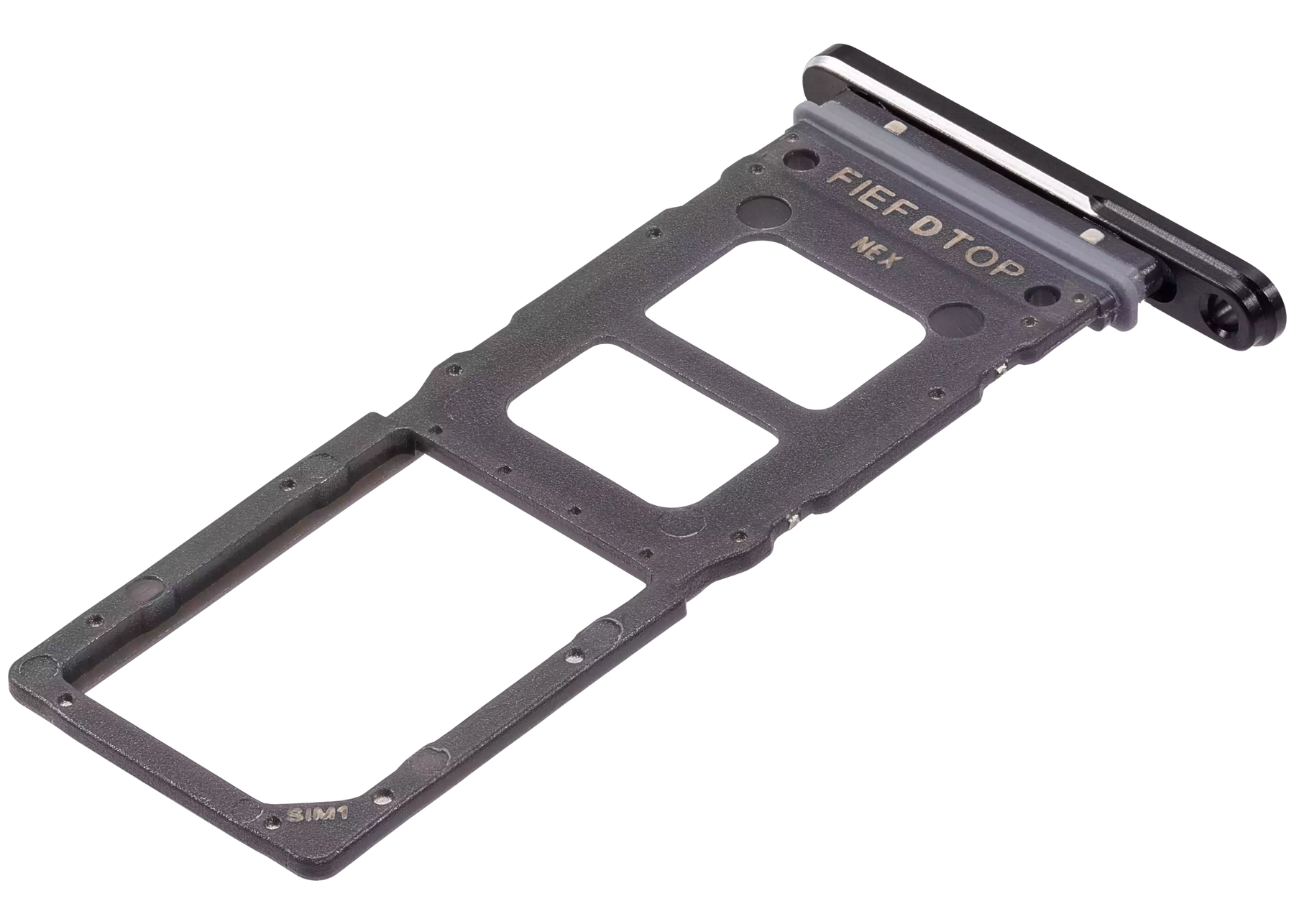 Single Sim Card Tray Compatible For Samsung Galaxy Z Fold 6 Replacement (F956) (Premium) (Black)