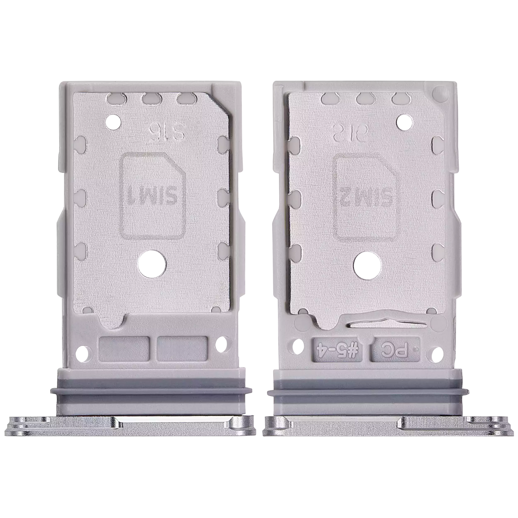 Dual Sim Card Tray Compatible For Samsung Galaxy S24 FE 5G Replacement (Premium) (Gray)