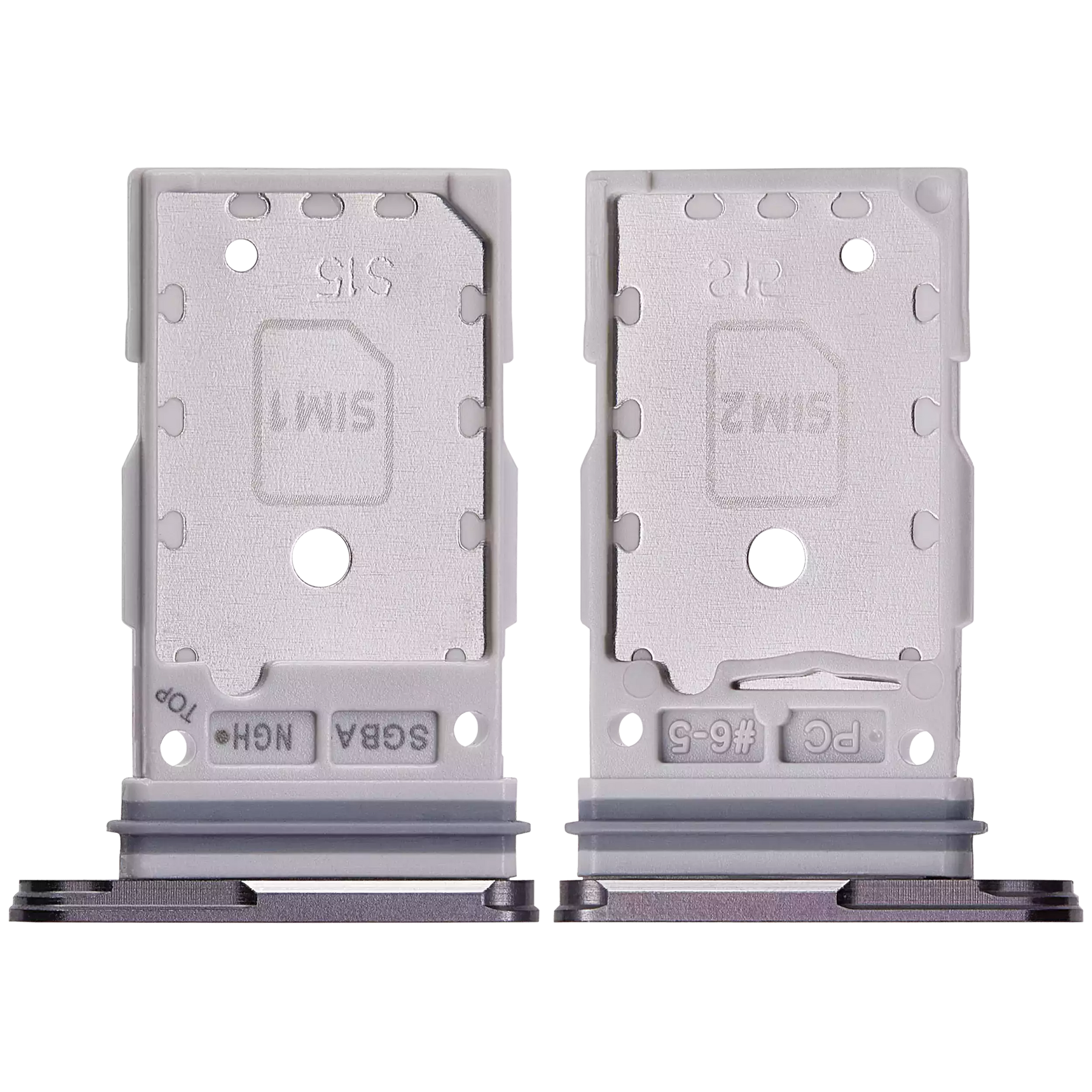 Dual Sim Card Tray Compatible For Samsung Galaxy S24 FE 5G Replacement (Premium) (Graphite)