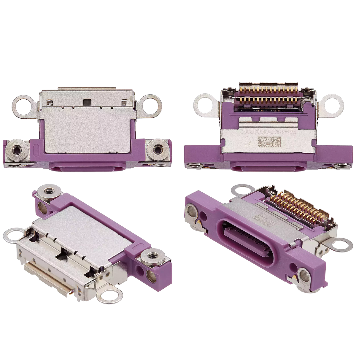 Charging Port Only Compatible For iPhone 16 / 16 Plus (Pink)