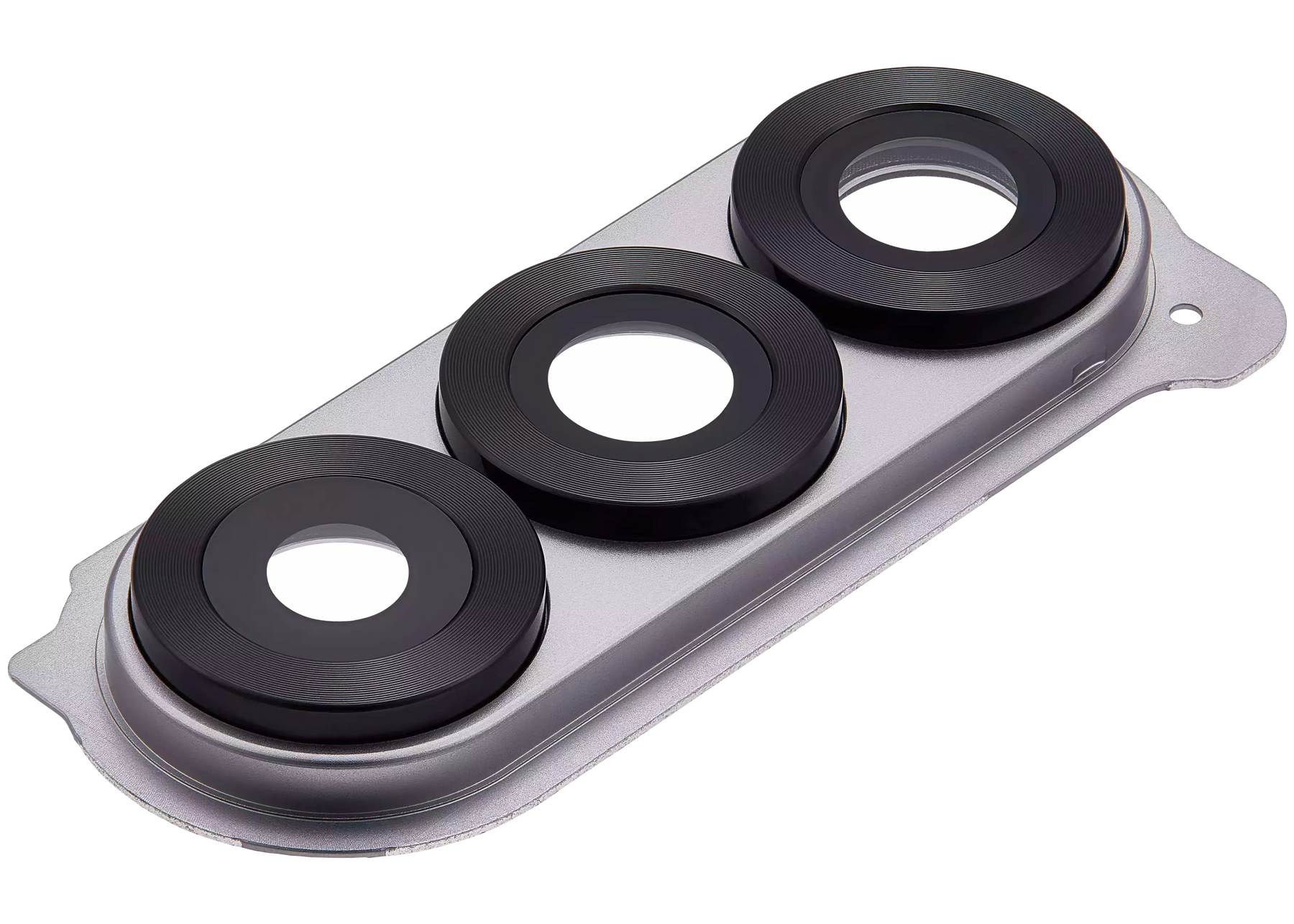 Back Camera Lens With Cover Bezel Ring Compatible For Samsung Galaxy Z Fold 6 5G Replacement (Premium) (Silver Shadow)