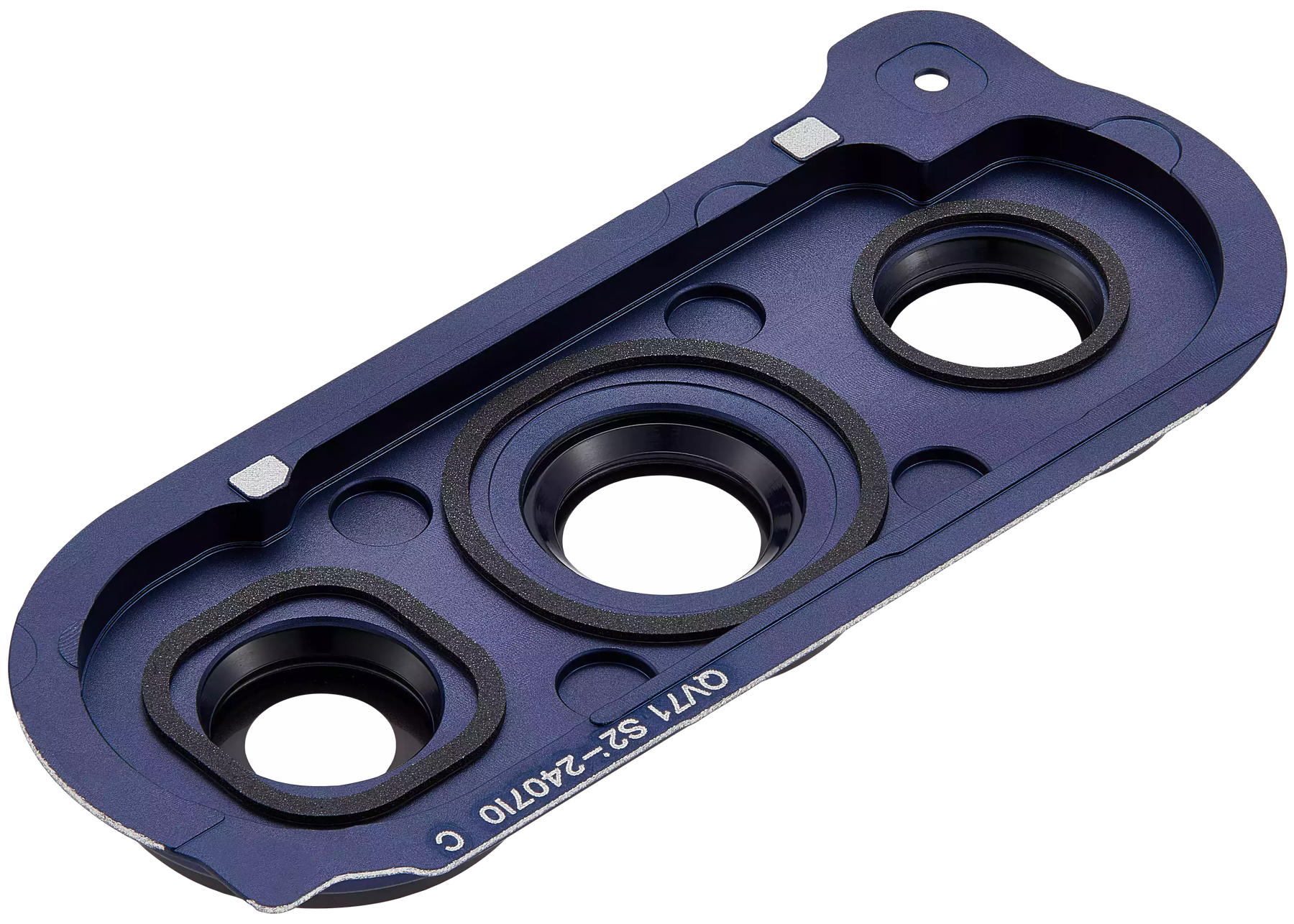 Back Camera Lens With Cover Bezel Ring Compatible For Samsung Galaxy Z Fold 6 5G Replacement (Premium) (Navy)
