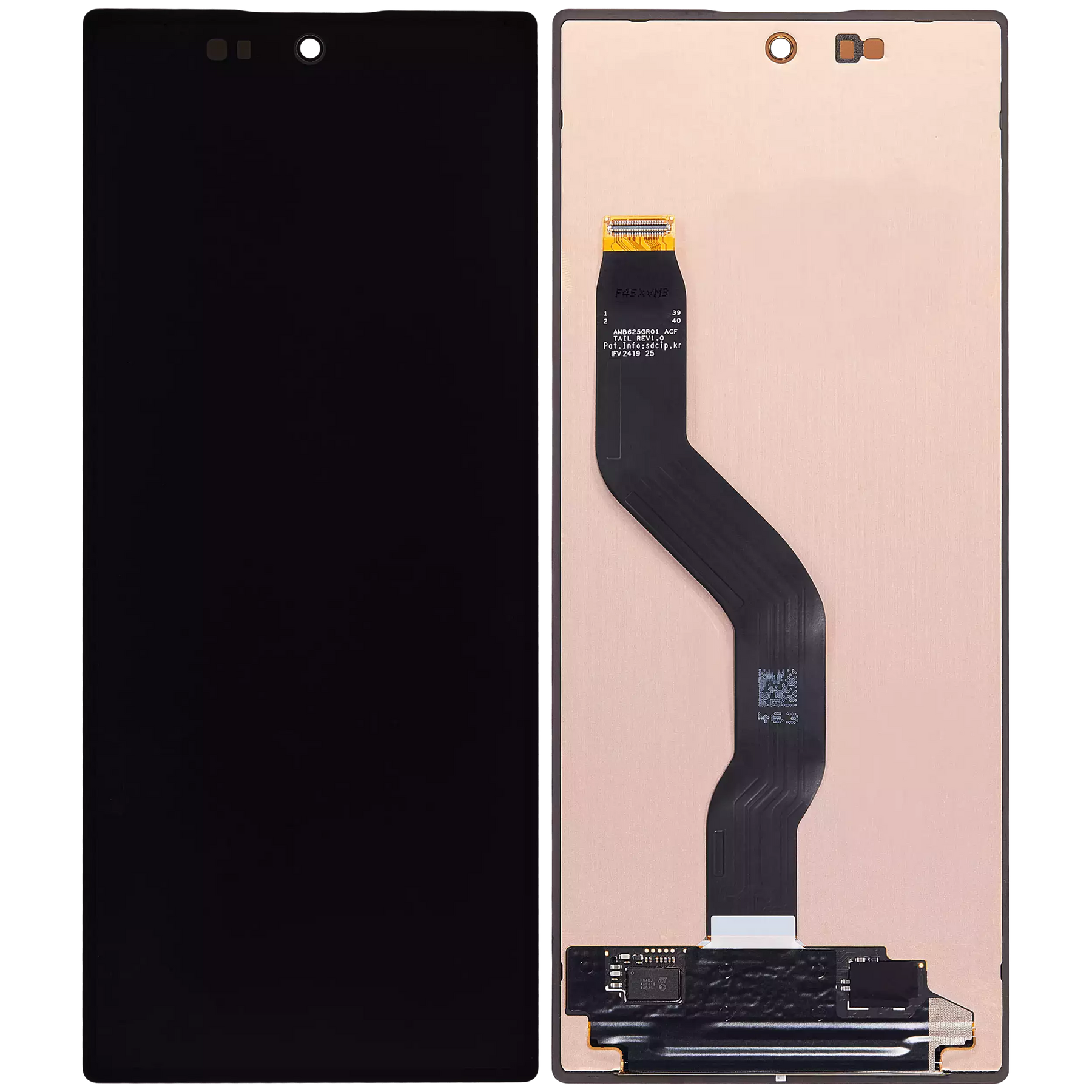 Outer OLED Assembly Without Frame Compatible For Samsung Galaxy Z Fold 6 5G Replacement (Refurbished) (All Colors)