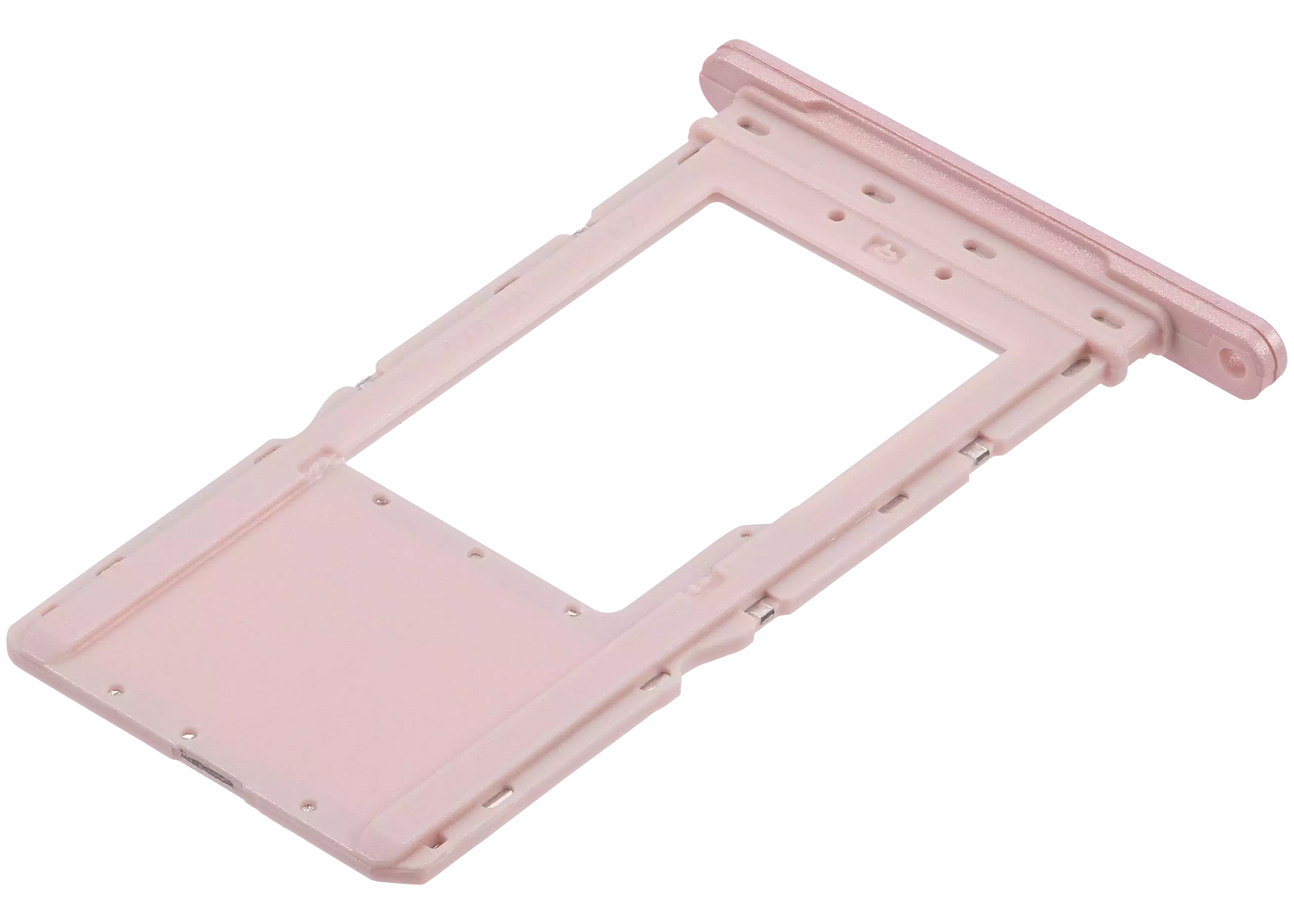 Micro SD Sim Card Tray Replacement Compatible For Samsung Galaxy Tab A8 10.5" (X205 / 2021) (Pink Gold)