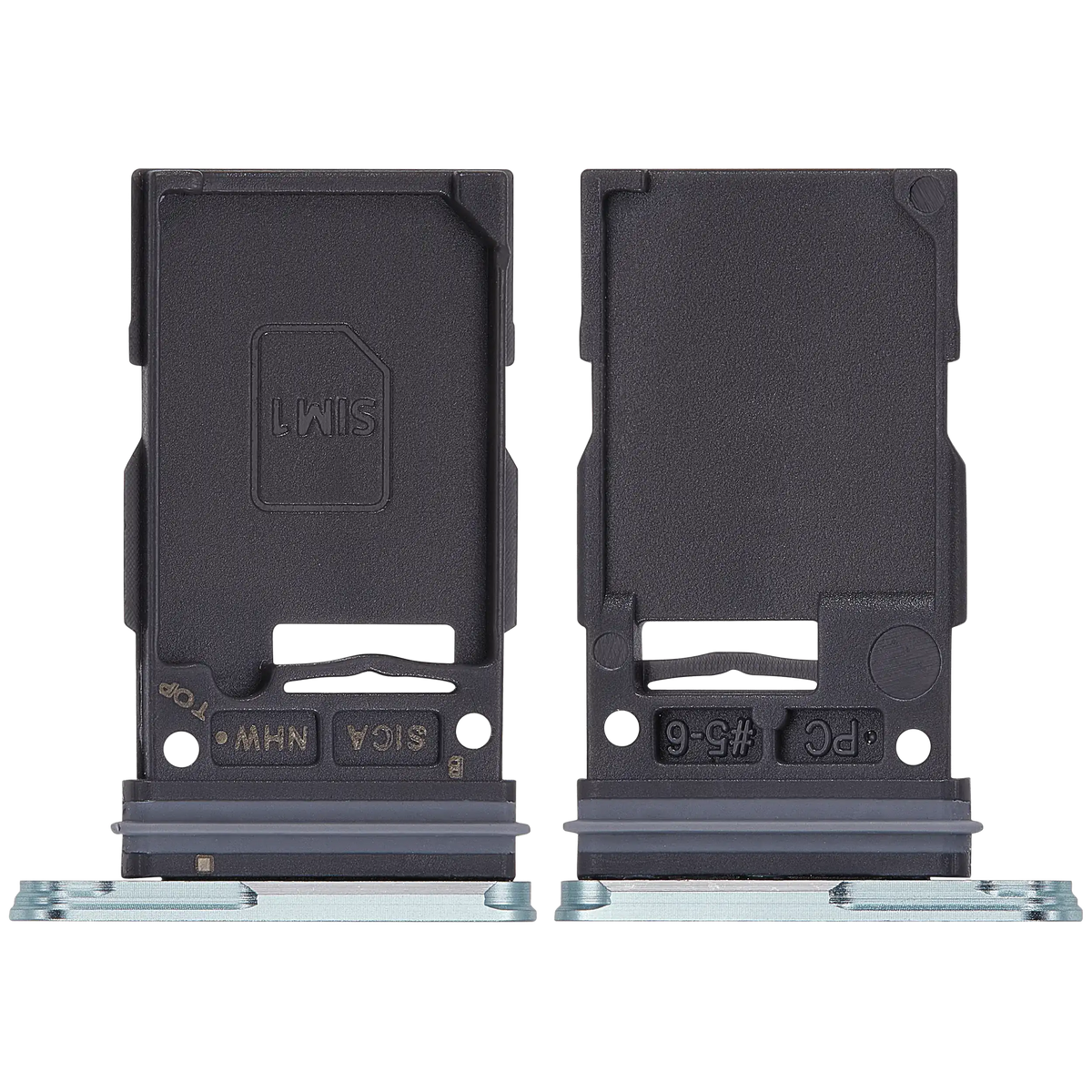 Single Sim Card Tray Replacement  Compatible For Samsung Galaxy S25 / S25 Plus (Premium) (Mint)