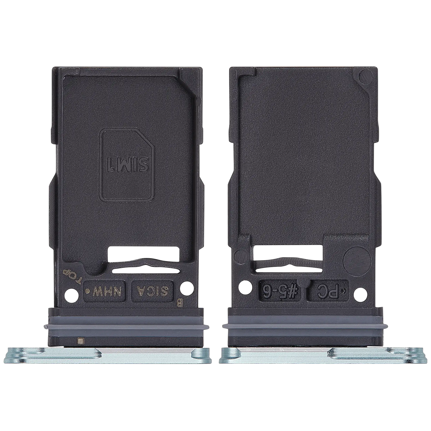 Single Sim Card Tray Replacement Compatible For Samsung Galaxy S25 / S25 Plus (Premium) (Mint)