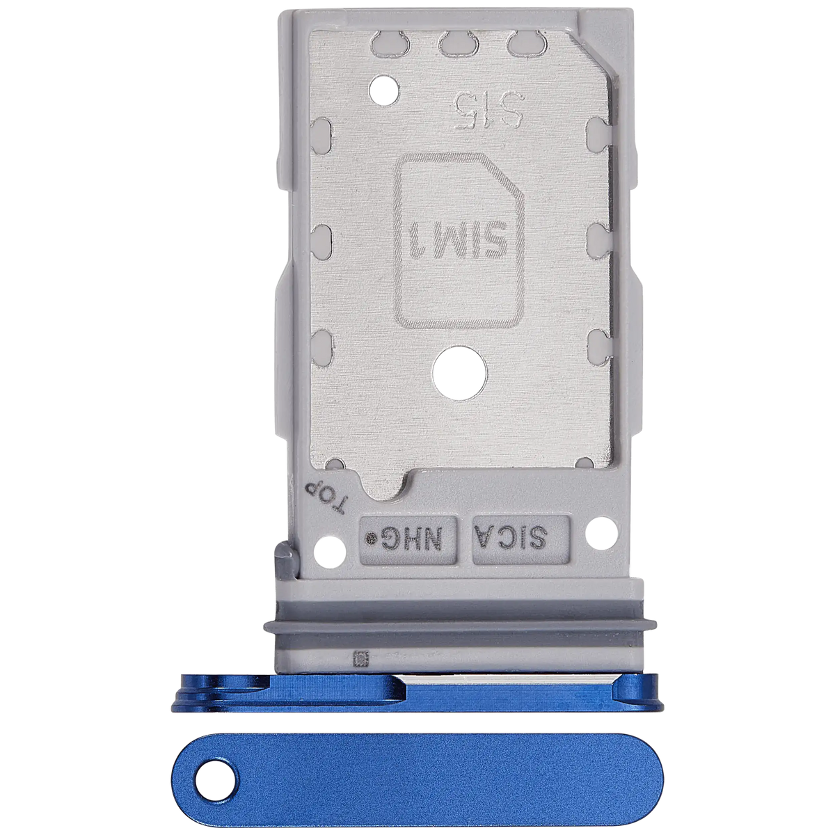 Dual Sim Card Tray Replacement Compatible For Samsung Galaxy S25 / S25 Plus (Premium) (Navy)
