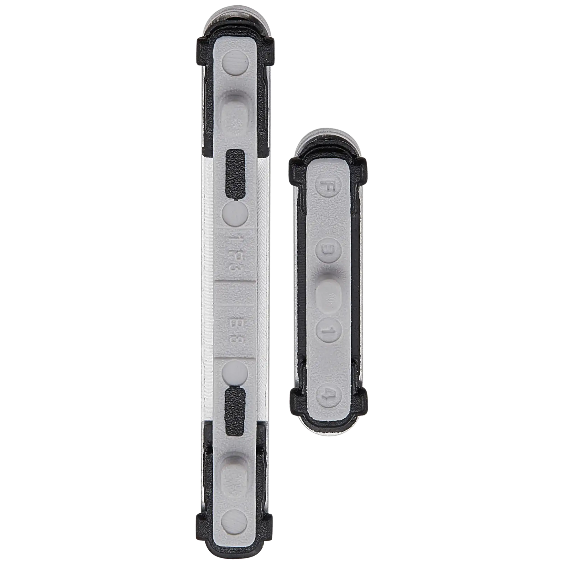 Replacement Hard Buttons (Power / Volume) Compatible For Samsung Galaxy S25 Ultra (Titanium Silver)