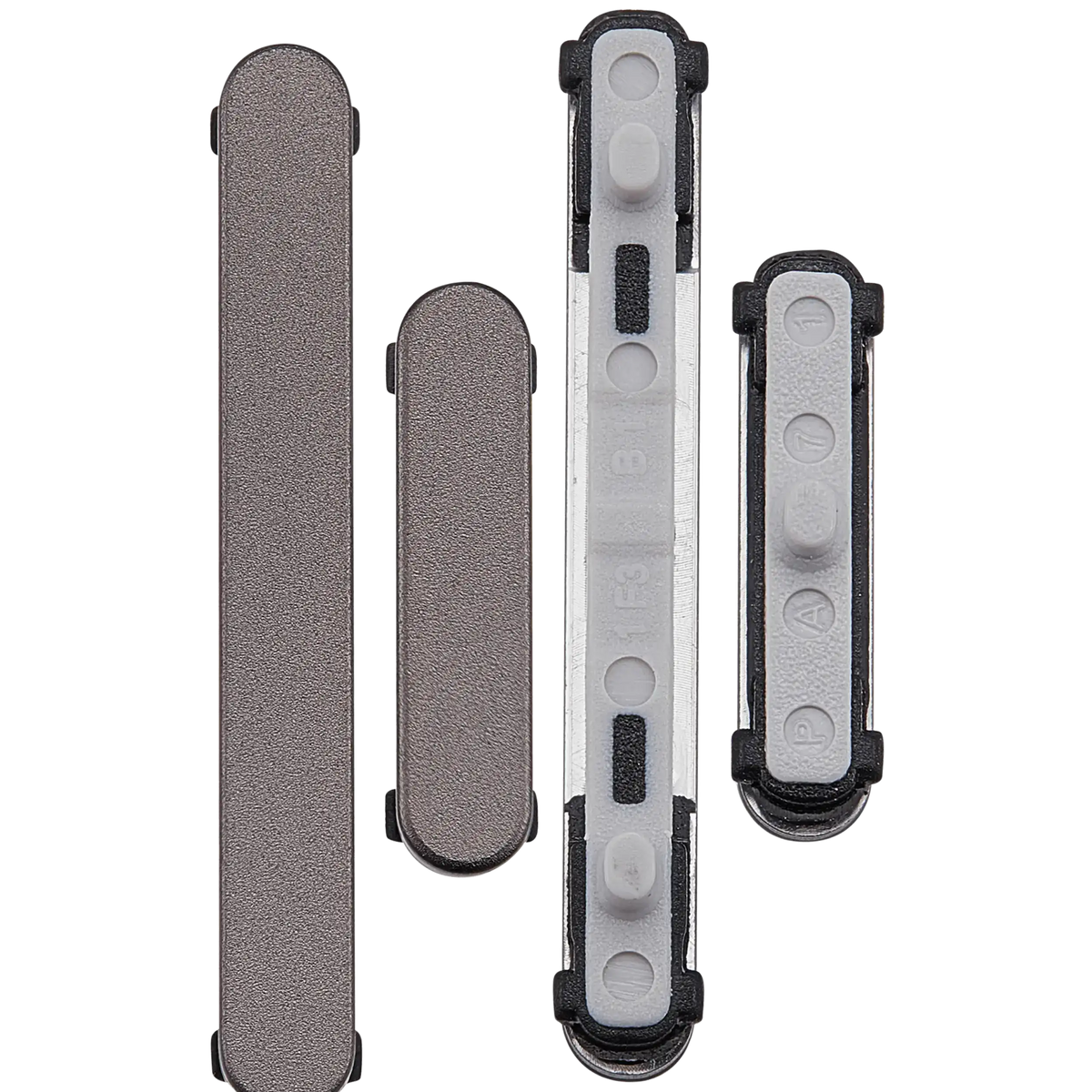 Hard Buttons (Power / Volume) Compatible For Samsung Galaxy S25 Ultra Replacement  (Titanium Gray)