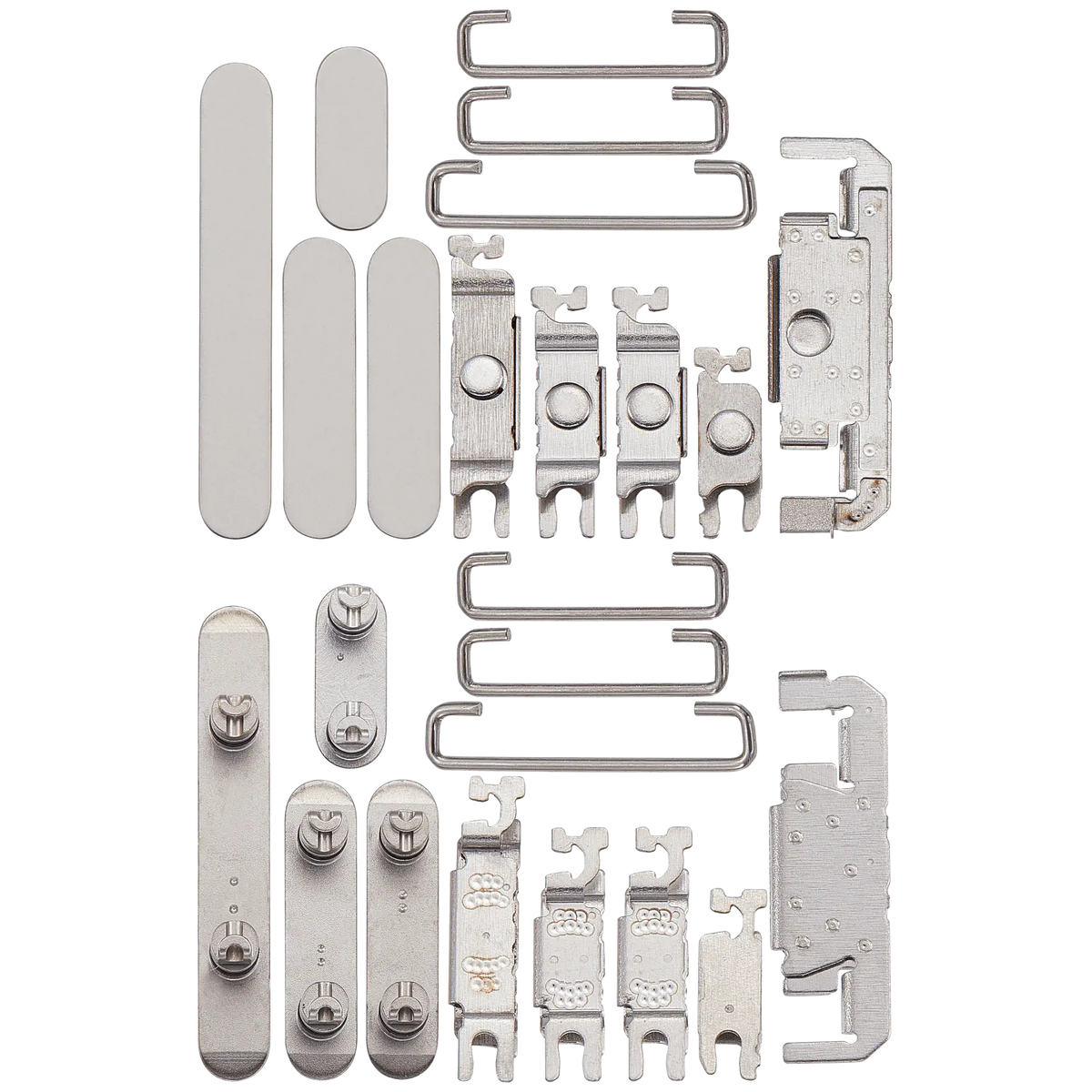 Hard Buttons (Power / Volume / Switch) Compatible For iPhone 16 Pro / 16 Pro Max (Natural Titanium)