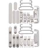 Hard Buttons (Power / Volume / Switch) Compatible For iPhone 16 Pro / 16 Pro Max (Natural Titanium)