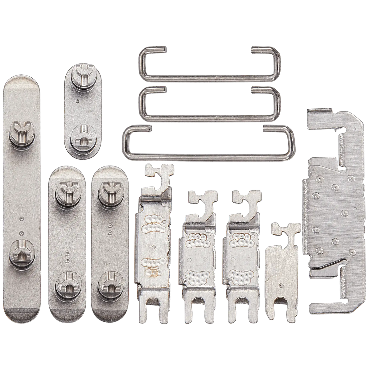 Hard Buttons (Power / Volume / Switch) Compatible For iPhone 16 Pro / 16 Pro Max (Natural Titanium)