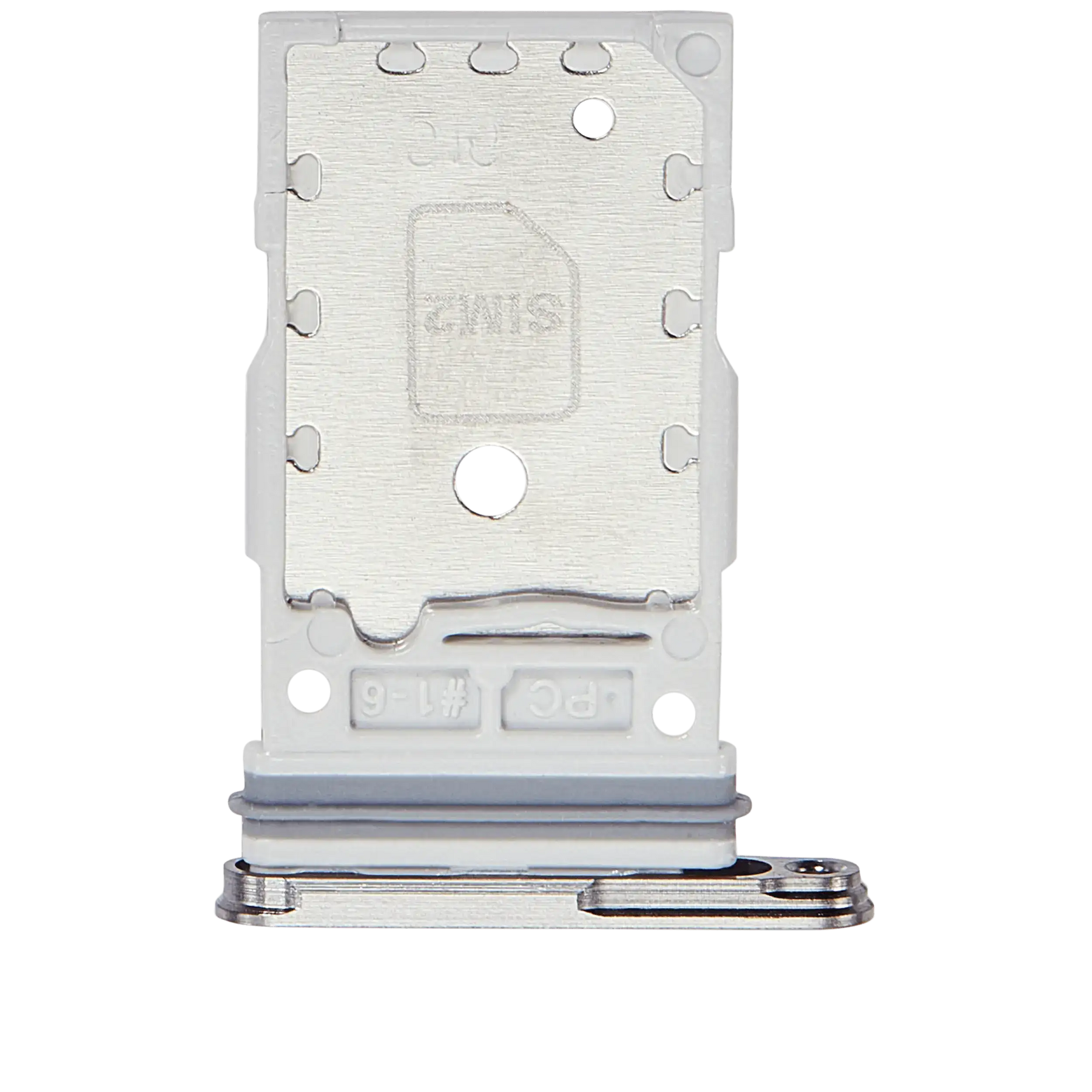 Dual Sim Card Tray Compatible For Samsung Galaxy S25 / S25 Plus Replacement (Premium) (White)
