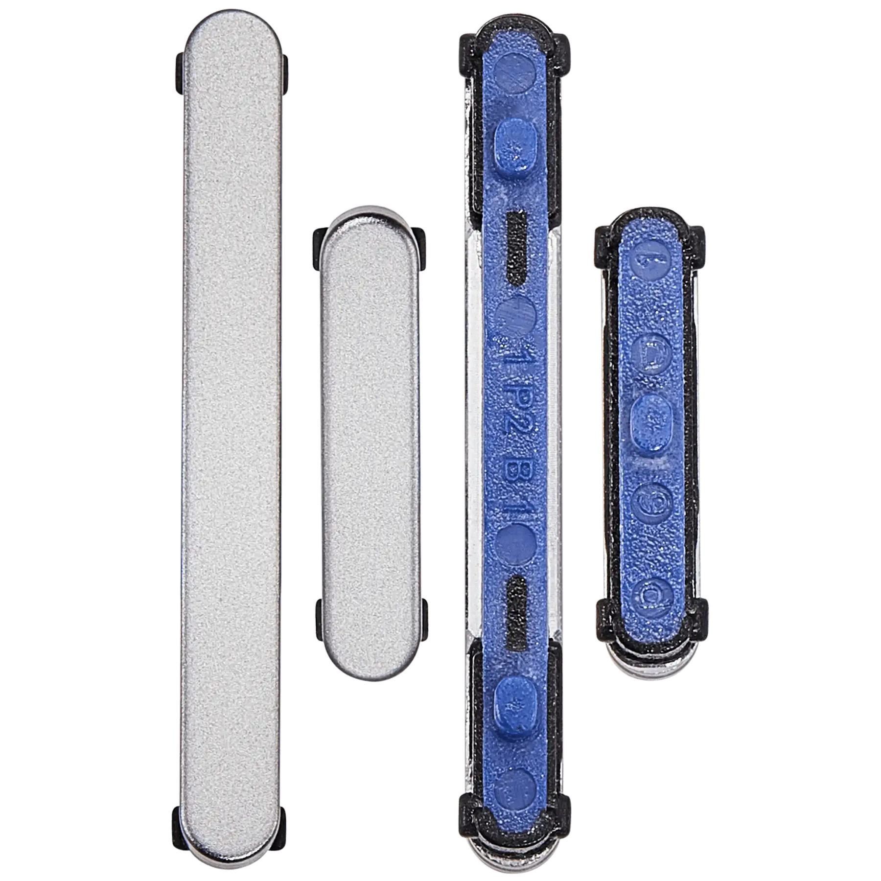 Replacement Hard Buttons (Power / Volume) Compatible For Samsung Galaxy S25 / S25 Plus (Premium) (Gray)