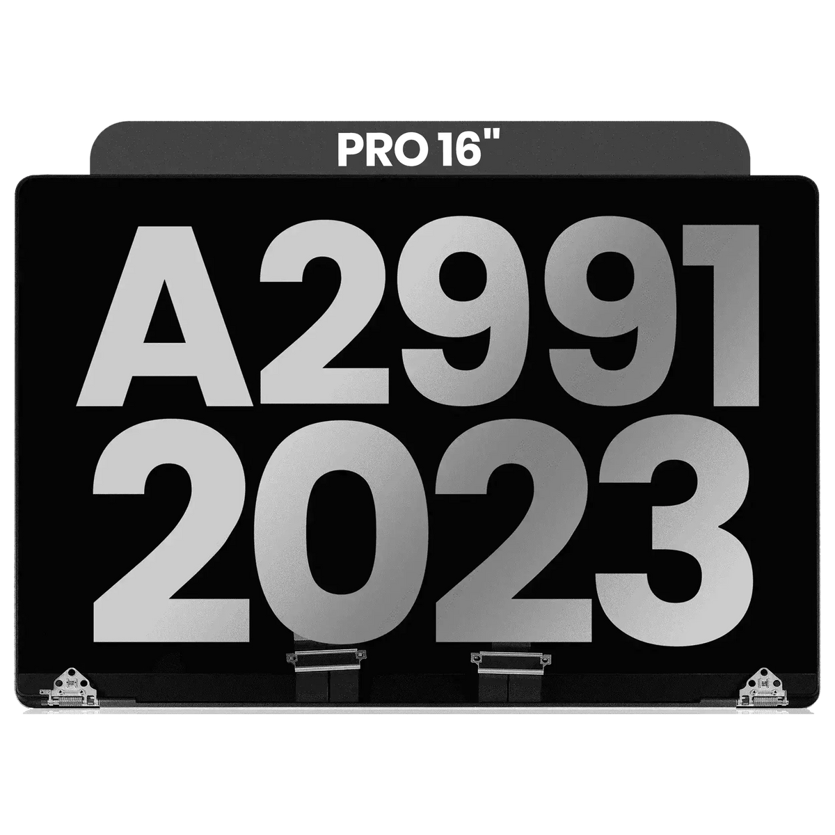 Complete LCD Display Assembly Compatible For MacBook Pro 16" (A2991 / Late 2023) (Used OEM Pull: Grade B) (Space Black)