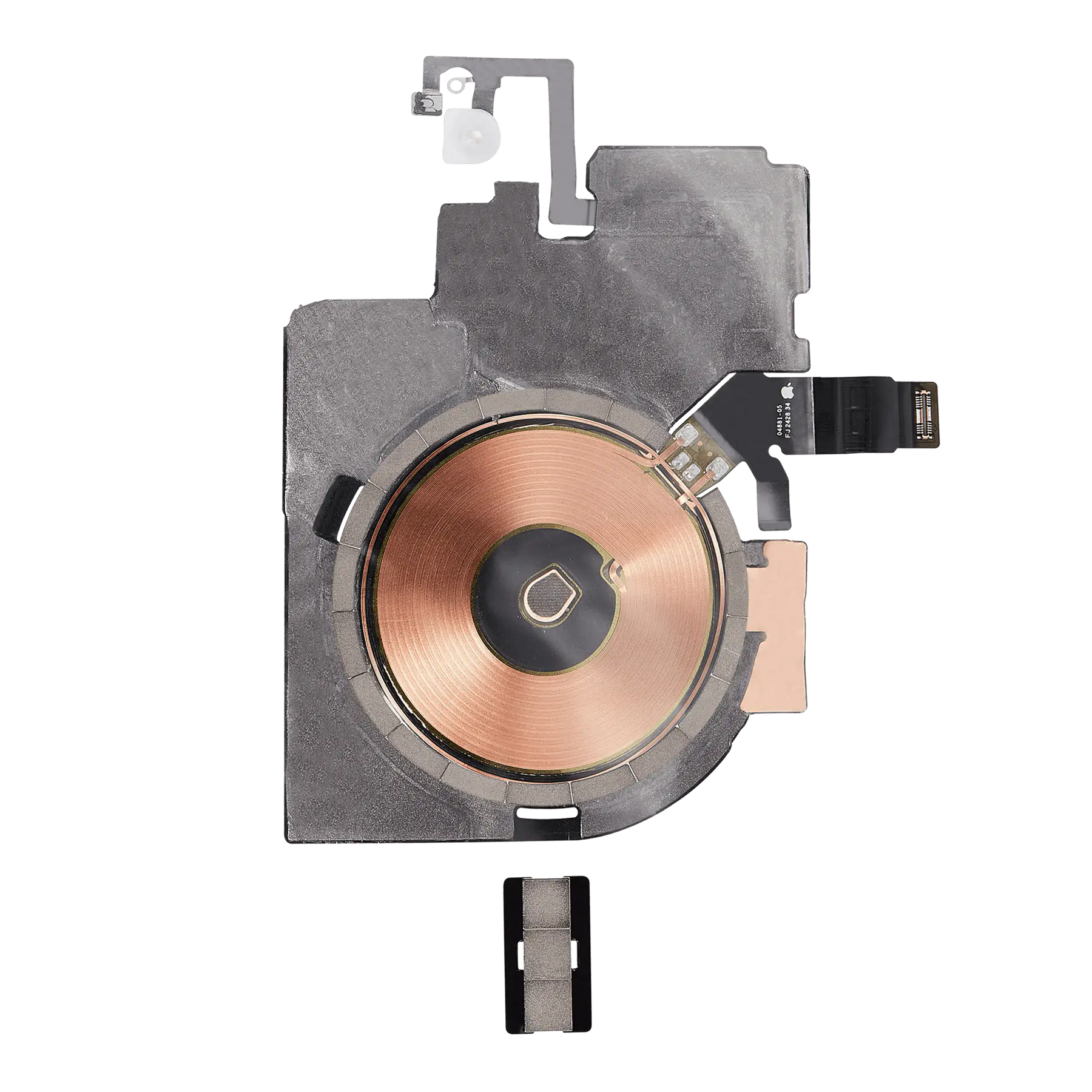 Wireless NFC Charging Flex With Flashlight Flex Cable Compatible For iPhone 16 Pro Max