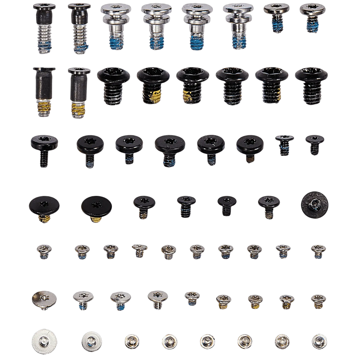 Full Set Small Metal Bracket And Screw Set Compatible For MacBook Air 13" (A3113 / Mid 2024)