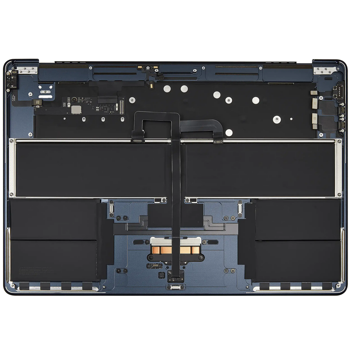 Top Case Assembly With Battery And Keyboard Compatible For MacBook Air 15" (A3114 / Mid 2024) (Midnight) (US Keyboard)