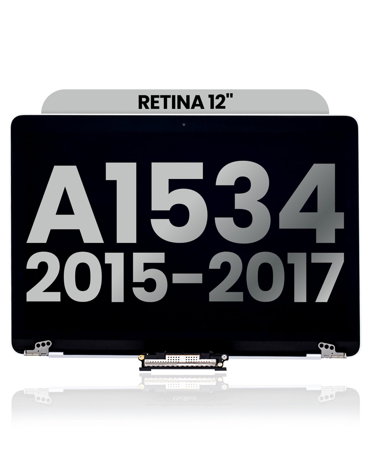 Full Display Assembly Replacement for Apple MacBook 12" (A1534, Early 2015 - Mid 2017)