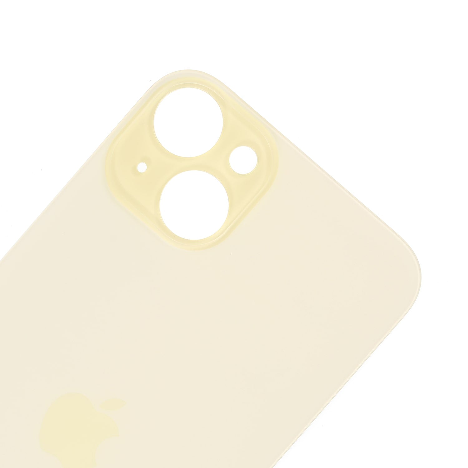 Replacement For iPhone 15 Plus Back Cover Glass-Yellow