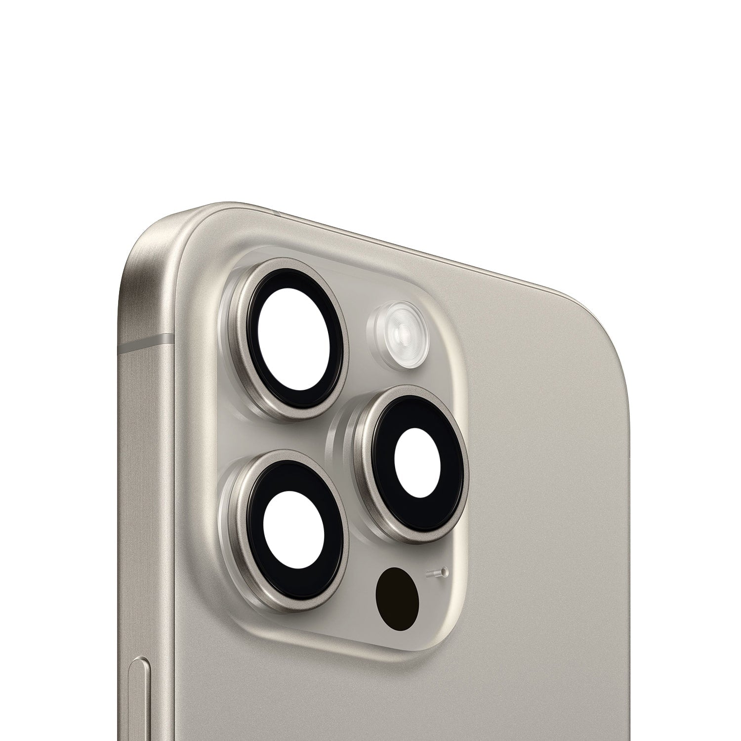 Replacement For iPhone 15 Pro Back Cover Full Assembly-Natural Titanium