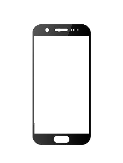 Front Glass Only Compatible For Samsung Galaxy S7 Replacement (Black Onyx)
