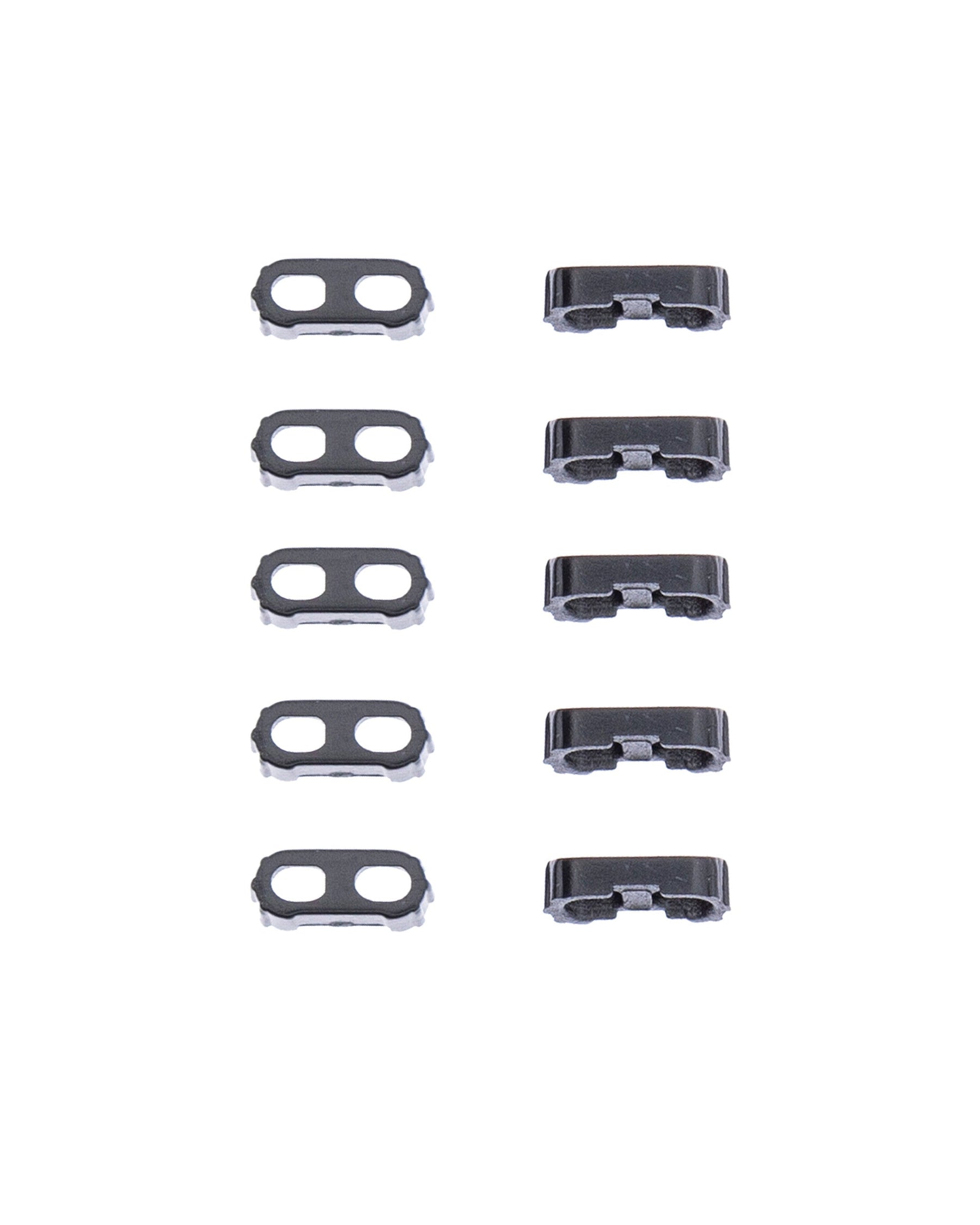 LOUDSPEAKER / MIC MESH COMPATIBLE FOR IPHONE 12 / 12 PRO - (BLACK)