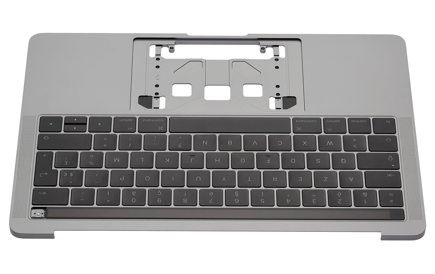 SPACE GREY TOP CASE WITH KEYBOARD (FRENCH) FOR MACBOOK PRO 13" W/ TOUCH BAR A1707 (LATE 2016 / MID 2017)