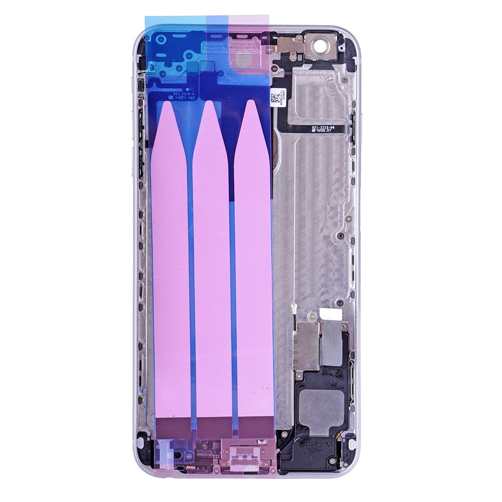 BACK COVER FULL ASSEMBLY FOR IPHONE 6 PLUS - SILVER