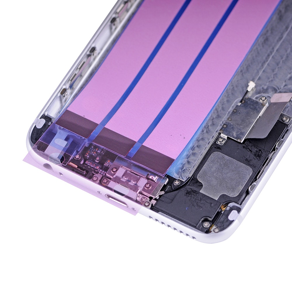 BACK COVER FULL ASSEMBLY FOR IPHONE 6 PLUS - SILVER