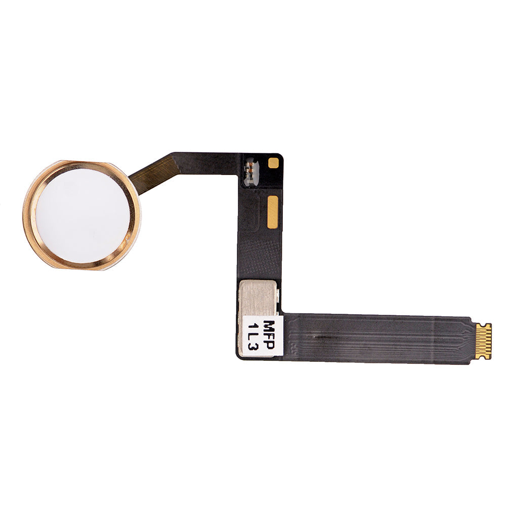 HOME BUTTON ASSEMBLY WITH FLEX CABLE RIBBON FOR IPAD PRO 9.7" - GOLD