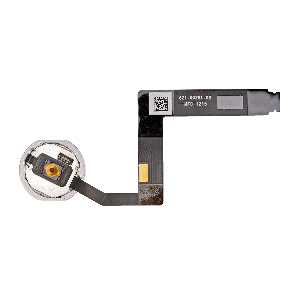 HOME BUTTON ASSEMBLY WITH FLEX CABLE RIBBON FOR IPAD PRO 9.7" - BLACK