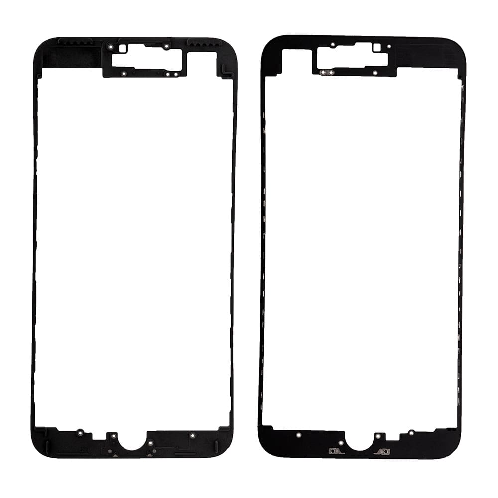 BLACK FRONT SUPPORTING FRAME FOR IPHONE 7 PLUS