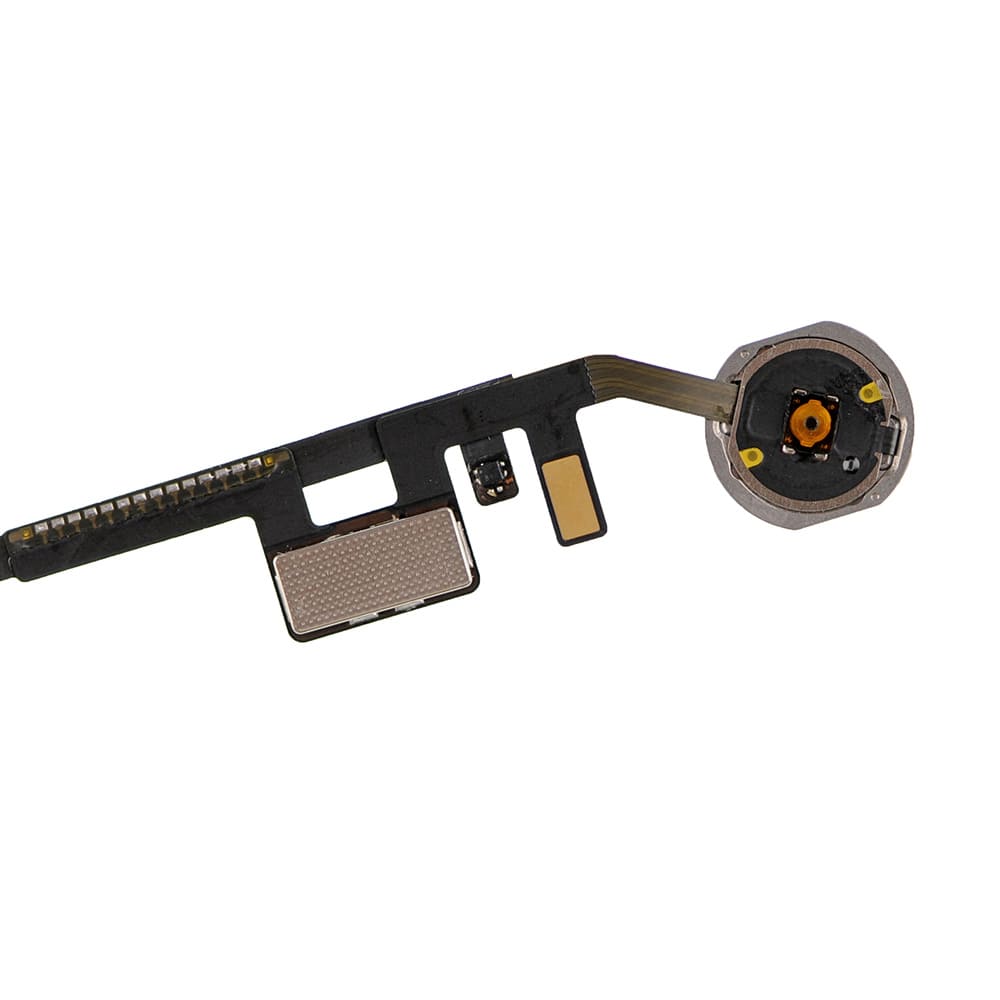 GOLD HOME BUTTON ASSEMBLY WITH FLEX CABLE RIBBON FOR IPAD 5/IPAD 6