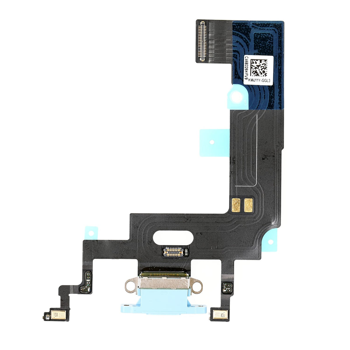 BLUE CHARGING CONNECTOR ASSEMBLY FOR IPHONE XR