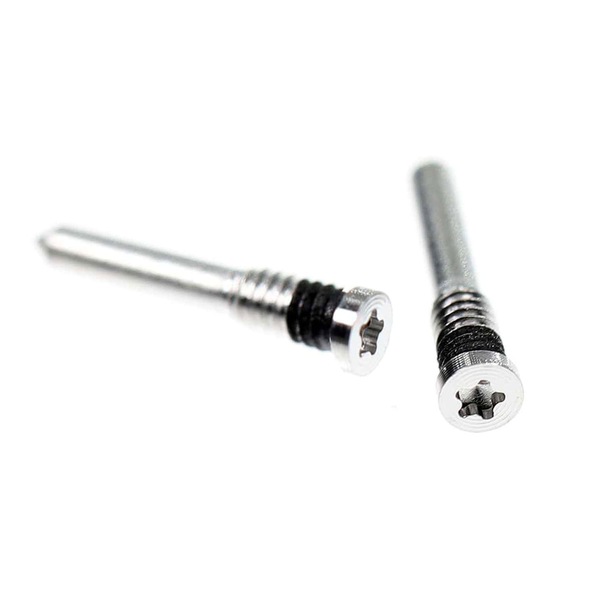 SILVER BOTTOM SCREW 2PCS/SET FOR IPHONE X-14 PRO MAX
