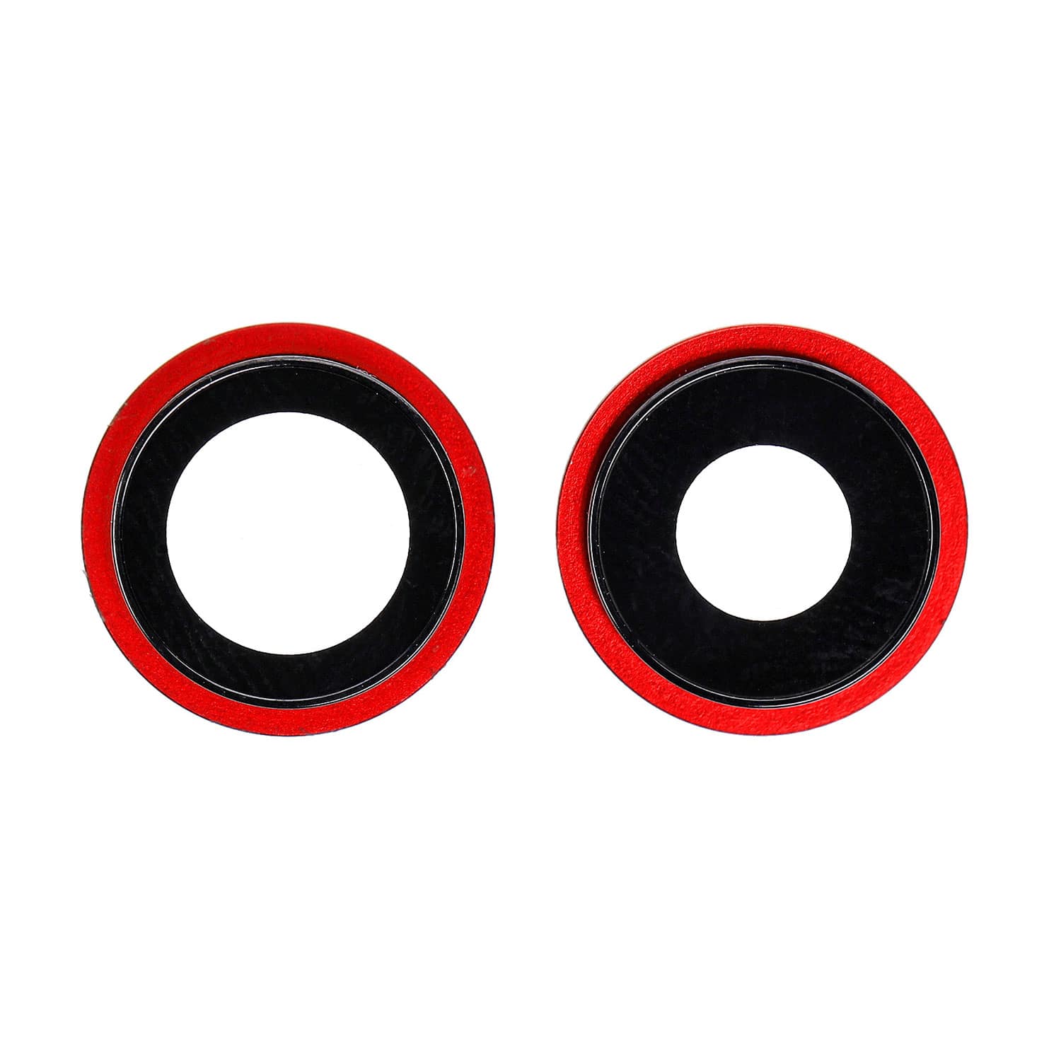 REAR CAMERA HOLDER WITH LENS FOR IPHONE 12/12 MINI - RED