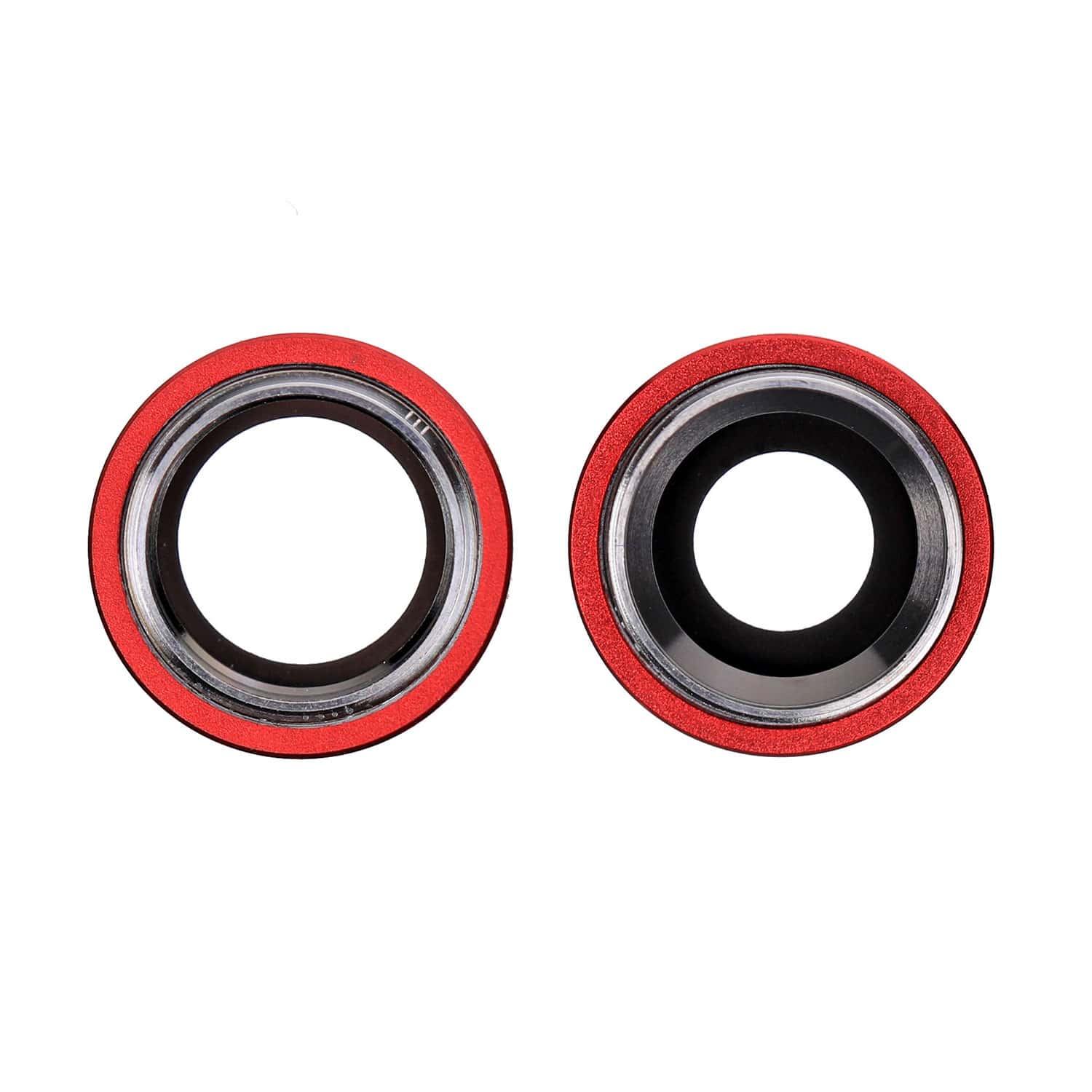 REAR CAMERA HOLDER WITH LENS FOR IPHONE 12/12 MINI - RED