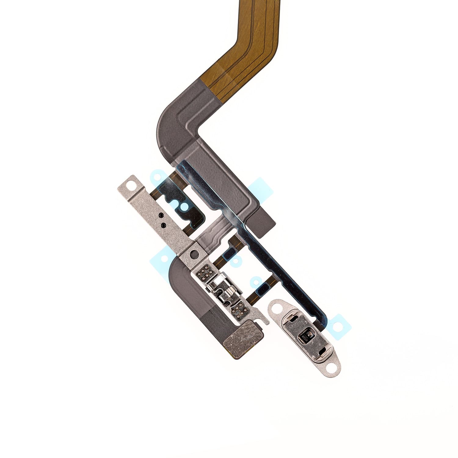 POWER BUTTON FLEX CABLE WITH METAL BRACKET ASSEMBLY FOR IPHONE 12 PRO