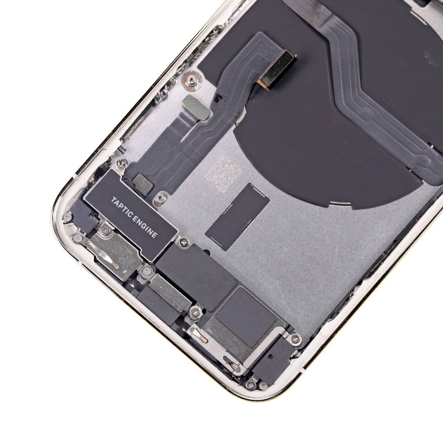 SILVER BACK COVER FULL ASSEMBLY FOR IPHONE 12 PRO