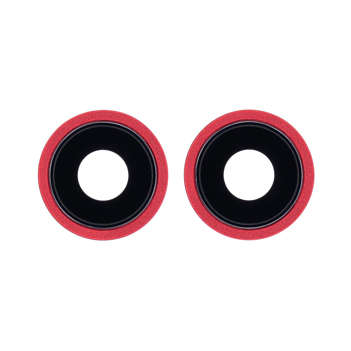 REAR CAMERA HOLDER WITH LENS FOR IPHONE 13/13 MINI - RED