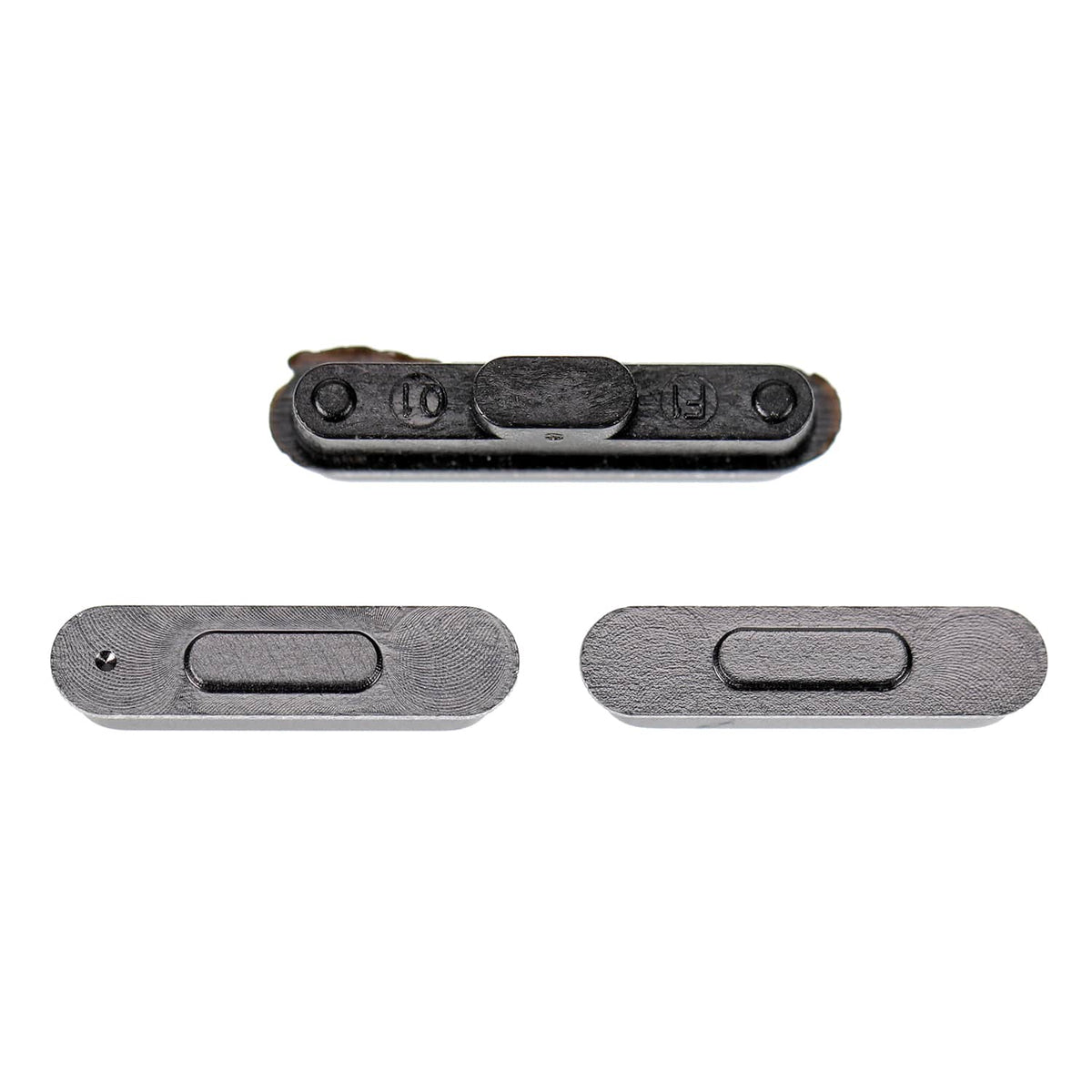 SIDE BUTTON SET FOR IPAD PRO 12.9 4TH (3PCS/SET) - GRAY