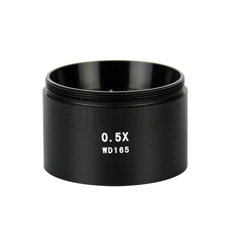 0.5X STEREO MICROSCOPE AUXILIARY OBJECTIVE LENS BARLOW LENS