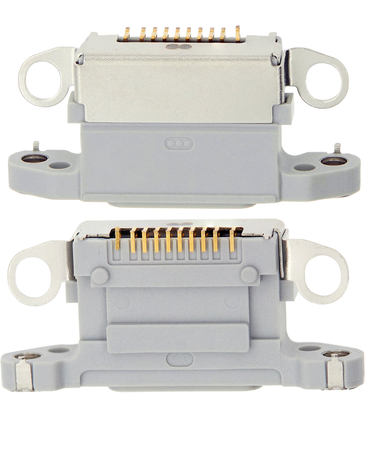 SILVER - CHARGING PORT ONLY FOR IPHONE 12 PRO MAX (10 PACK)