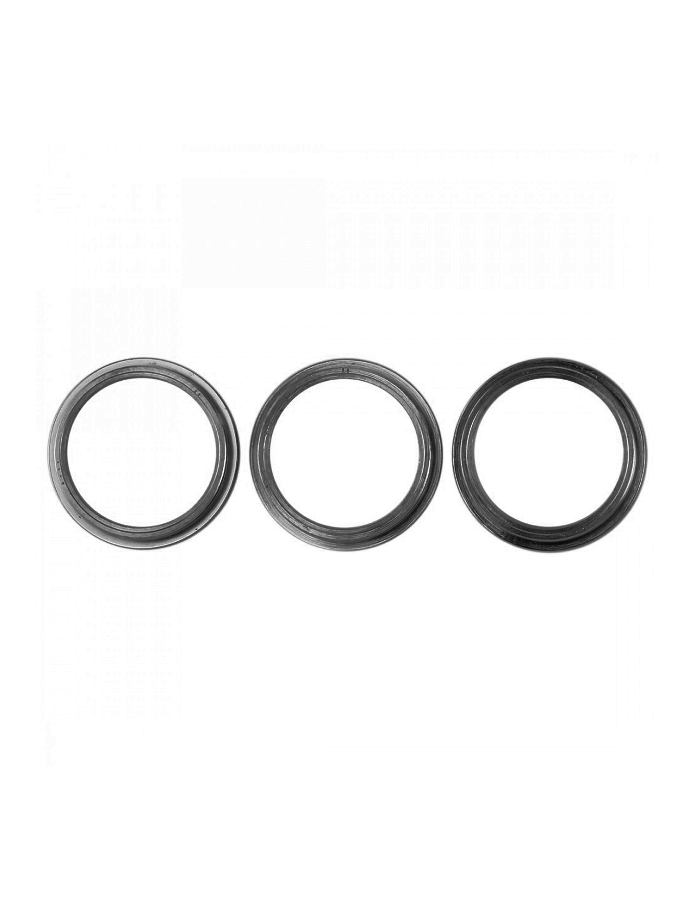 GRAPHITE - BACK CAMERA BEZEL RING ONLY (3 PIECE SET) FOR IPHONE 12 PRO (10 PACK)