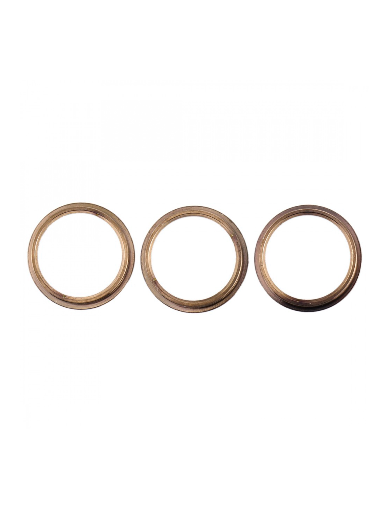 GOLD - BACK CAMERA BEZEL RING ONLY (3 PIECE SET) FOR IPHONE 12 PRO (10 PACK)