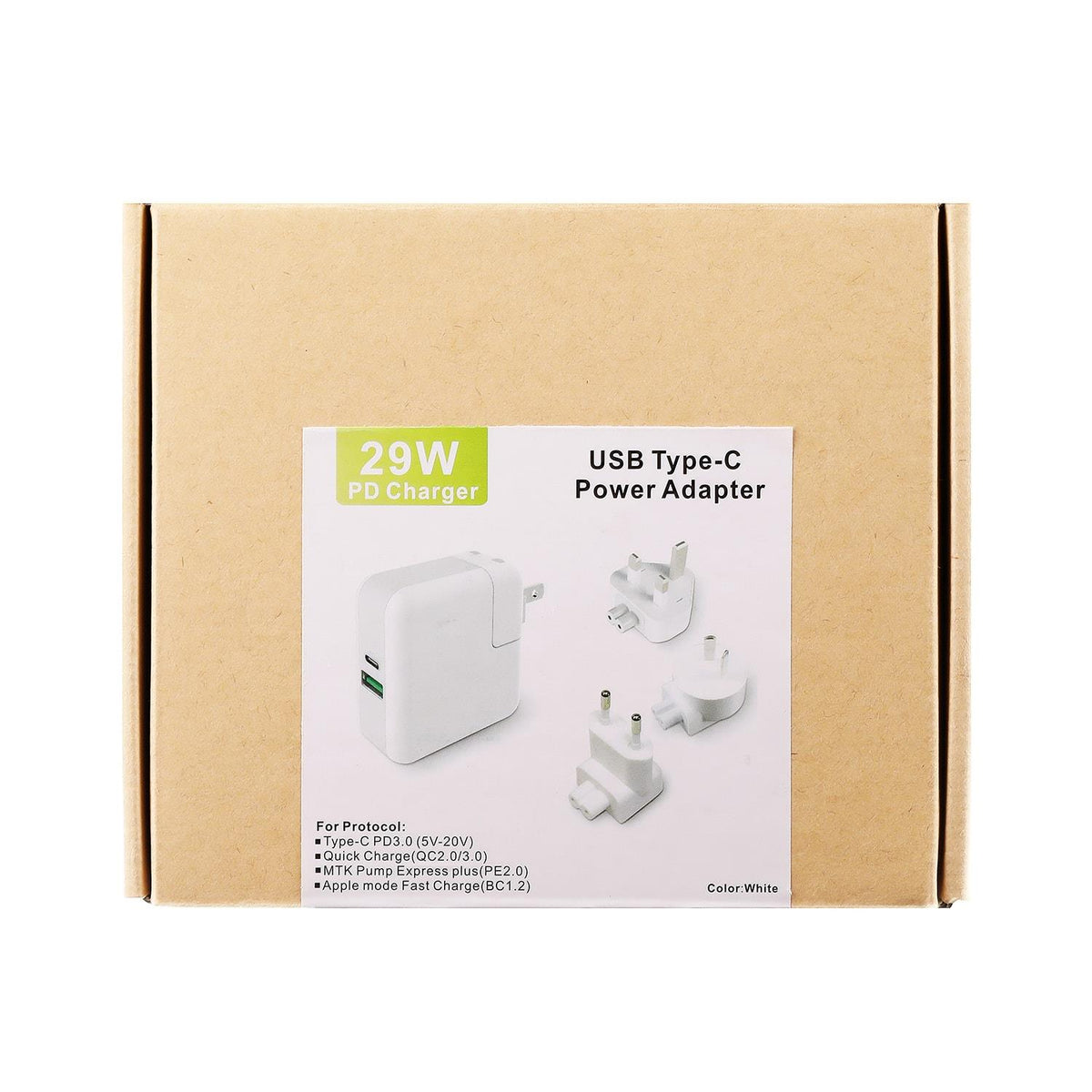 29W USB TYPE-C TRAVEL POWER ADAPTER KIT