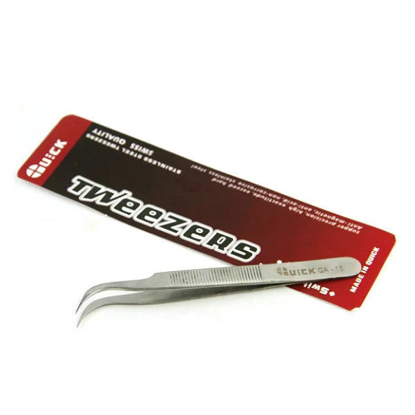QUICK CURVED TIP TWEEZER (QA-15)